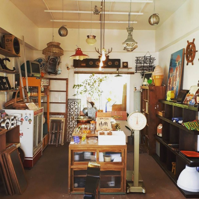 山風ショップ ロゴデザイン